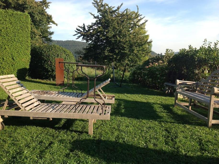 Charmantes Landhaus Mit Garten Und Traumhaftem Fernblick Thal  外观 照片